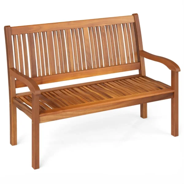 Sodo suoliukas 126x63x91cm., rudos spalvos