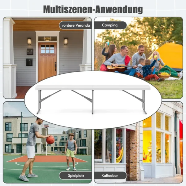 Sodo suoliukas 182x27,5x43cm., baltos/pilkos spalvos