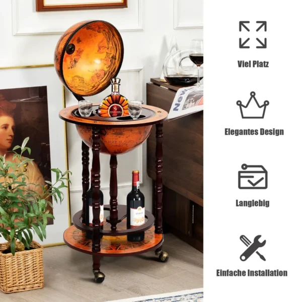 Gaublio formos baras 88x45x45cm., rudos spalvos