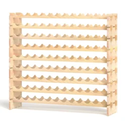 Vyno lentyna 120x29x106cm., šviesiai rudos spalvos