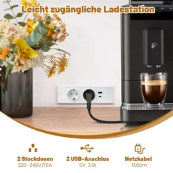 Virtuvės spintelė 100x40x181cm., baltos/rudos spalvos