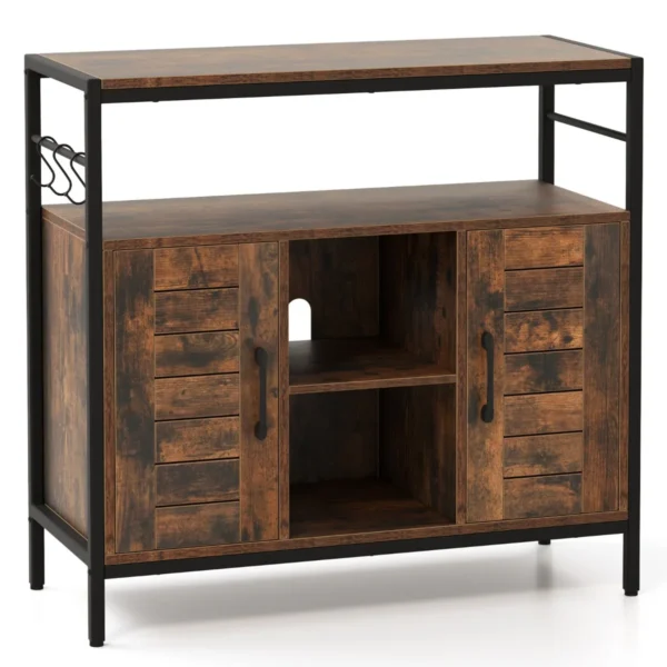 kaffeebar-schrank-12367_1_.webp Virtuvės spintelė 84x35x80cm., rudos/juodos spalvos