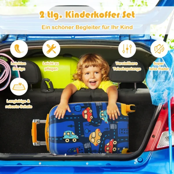kinderkoffer-set-bn10001_3_.webp Vaikiškas lagaminas ir kuprinė, įvairių spalvų