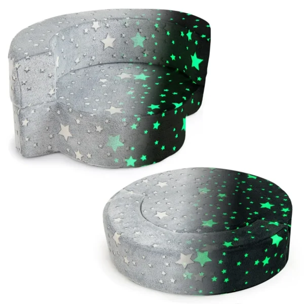 Vaikiškas pufas 80x64x40cm., įvairių spalvų