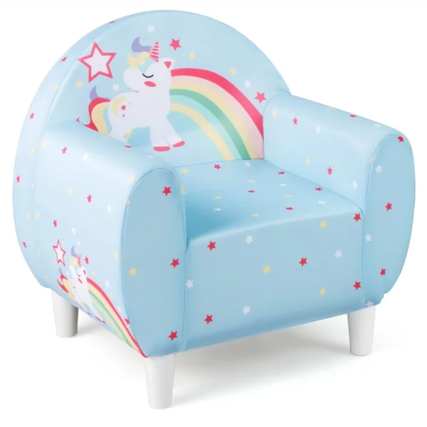 kindersofa-12328_1_.webp Vaikiškas fotelis 55x41x54cm., mėlynos/baltos spalvos