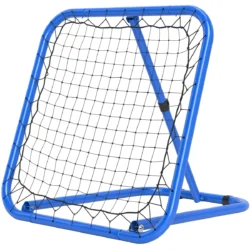 Futbolo kamuolio atmušimo sienelė Homcom 78x84x78cm., mėlynos/juodos spalvos