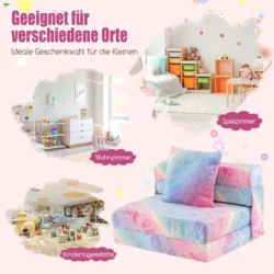 Vaikiškas pufas 67x66x40cm., įvairių spalvų