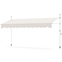 Markizė 180x400x300cm., baltos spalvos