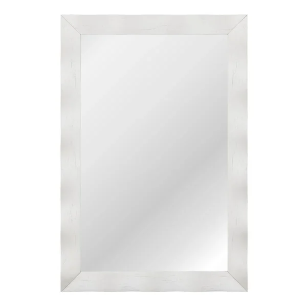 Sieninis veidrodis 3x106x71,5cm., baltos spalvos