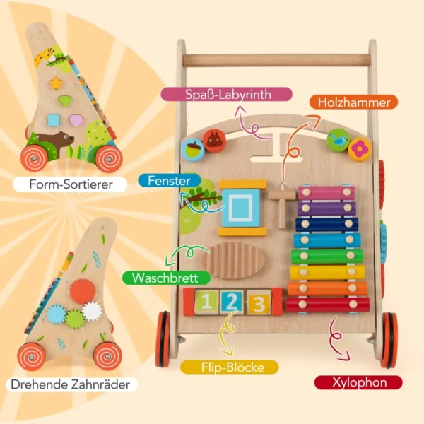 Vaikštynė 35x31x44cm., įvairių spalvų