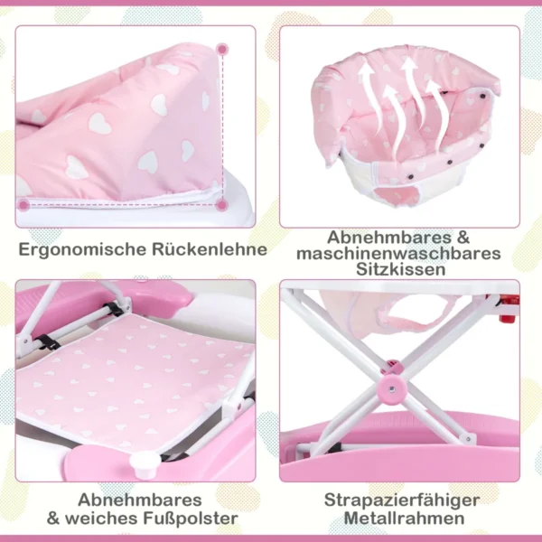 lauflernhilfe-lauflernwagen-bc10167pi_4_.webp Vaikštynė 71,5x62x54,5cm., rožinės/baltos spalvos