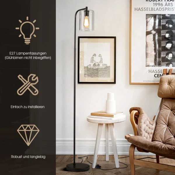 Toršeras 25x168cm., juodos spalvos