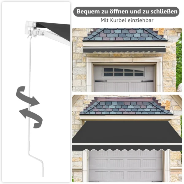 markise-einziehbare-markise-op70565gr_23_.webp Markizė 360x300cm., tamsiai pilkos spalvos