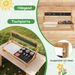 Vaikų virtuvė 81x36x49cm., įvairių spalvų