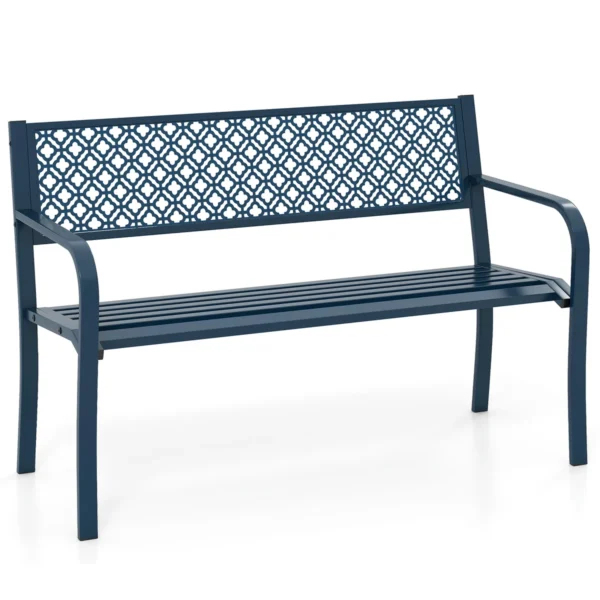 Sodo suoliukas 127x59x82cm., mėlynos spalvos