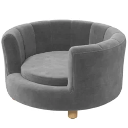 Šuns guolis PawHut 65x64x37cm., pilkos/šviesiai rudos spalvos