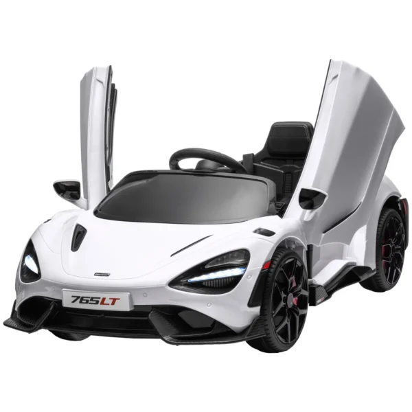 Vaikiškas elektromobilis Aiyaplay 113x68x44cm., baltos/juodos spalvos 