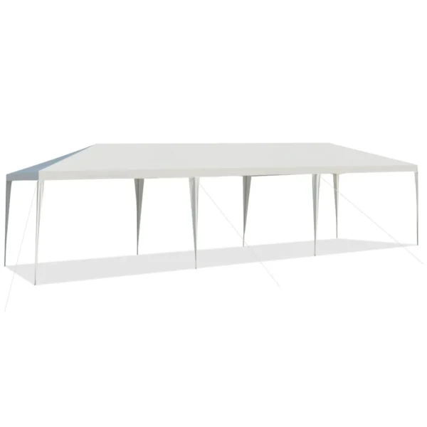 Pavėsinė 300x900x260cm., baltos spalvos