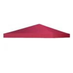 Pavėsinės stogas 300x300cm., raudonos spalvos