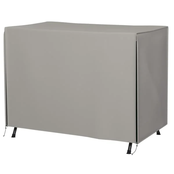 Lauko supynių uždangalas Outsunny 205x124x164cm., pilkos spalvos