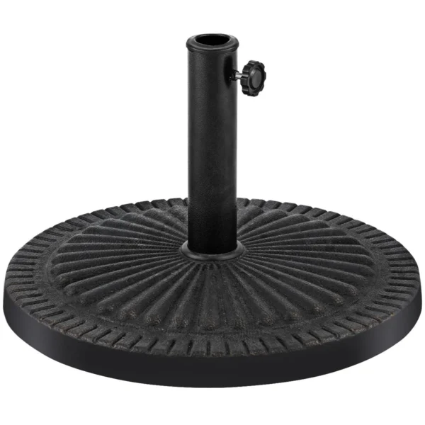 Skėčio pagrindas 49x29,5cm., juodos spalvos