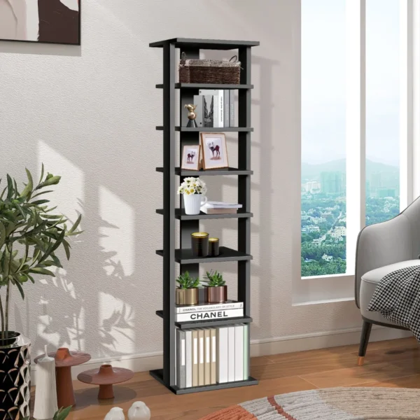 Batų lentyna 28,5x25,5x110cm., juodos spalvos