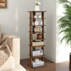 Batų lentyna 28,5x25,5x110cm., rudos spalvos