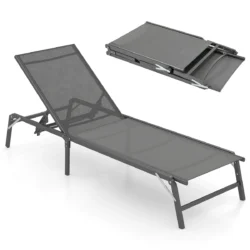 Gultas 183x60x30cm., pilkos spalvos