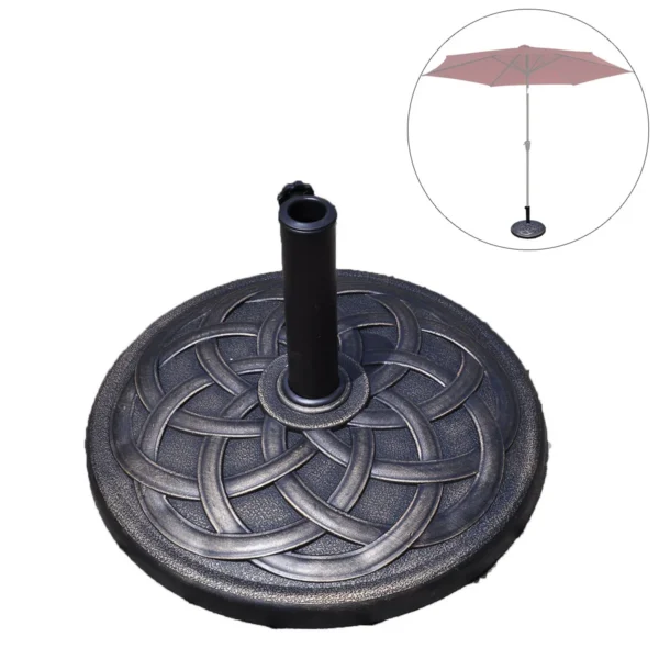 Skėčio pagrindas 57x25cm., bronzinės spalvos