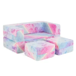 Modulinė vaikiška sofa 100x50,5x40cm., įvairių spalvų