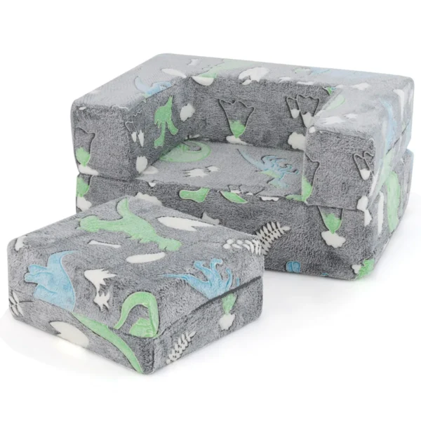 Modulinė vaikiška sofa 71x53x34,5cm., įvairių spalvų