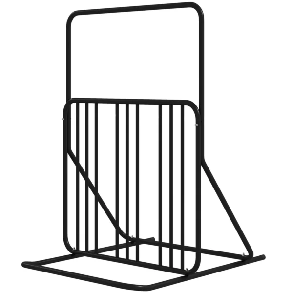 Dviračių stovas Durhand 102x92x130cm., juodos spalvos