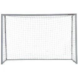 Futbolo vartai Sportnow 300x200x120cm., sidabrinės spalvos