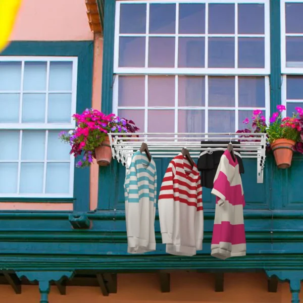 Skalbinių džiovyklė 86x62x22cm., sidabrinės spalvos