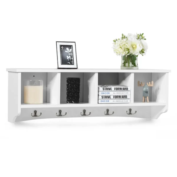 Drabužių kabykla 72x15,5x23cm., baltos spalvos