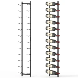 Vyno lentyna 22x13,5x145cm., juodos spalvos