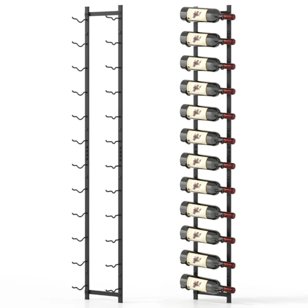 Vyno lentyna 22x13,5x145cm., juodos spalvos