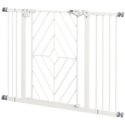 Saugos varteliai šunims PawHut 100x76cm., baltos spalvos