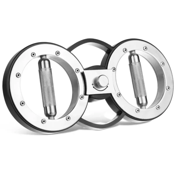 Rankų treniruoklis 37x16,5x2,5cm., sidabrinės spalvos