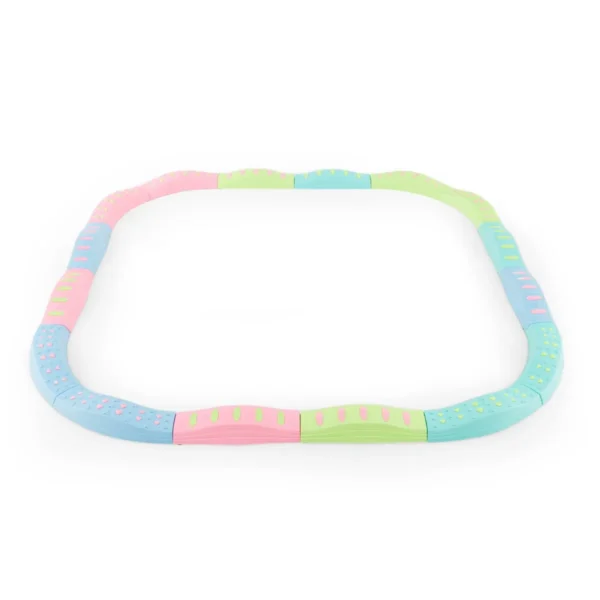 20 dalių balansavimo takas, įvairių spalvų