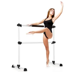 Baleto atrama 124,5x71x120cm., baltos/juodos spalvos