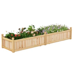 Pakelta lysvė 227x59,5x40cm., šviesiai rudos spalvos