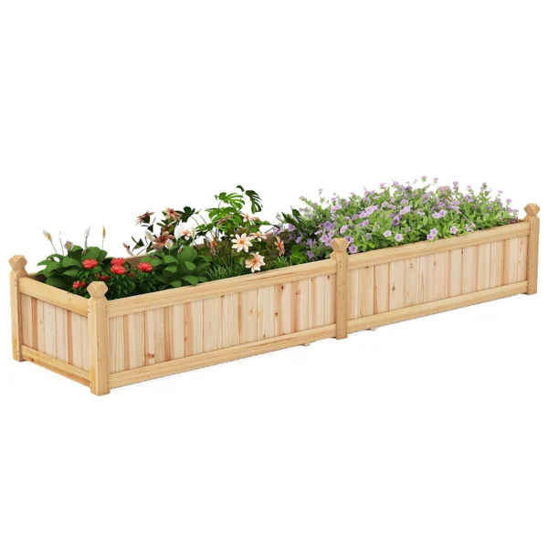 Pakelta lysvė 227x59,5x40cm., šviesiai rudos spalvos