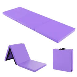 Gimnastikos kilimėlis 180x60x5cm., violetinės spalvos