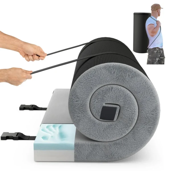 campingmatte-12475_7_.webp Kempingo kilimėlis 188x78x6,5cm., pilkos spalvos