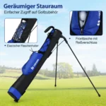 costwaygolfstandtaschegolfbagmit2erunterteilungregenhaubegolftascheleichtmitschultergurttaschestndergolfpencilbagtragbarfrherrendamenblau_1752112396657_image_5.webp