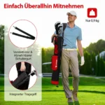 costwaygolfstandtaschegolfbagmit2erunterteilungregenhaubegolftascheleichtmitschultergurttaschestndergolfpencilbagtragbarfrherrendamenrot_1752110965525_image_6.webp