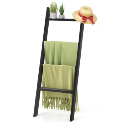 Rankšluosčių kabykla 50x7,5x137cm., juodos spalvos