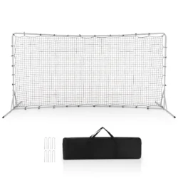 Futbolo vartai 372,5x151x182,5cm., baltos spalvos