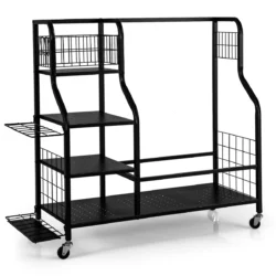 Golfo vežimėlis 110x41x97cm., juodos spalvos